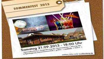 Sommerfest am 21.09.2013